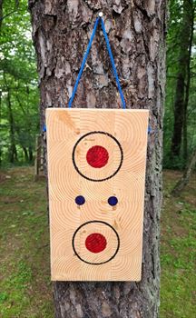 KNIFE THROWING TARGET - End Grain - KNIFE SAFE - 19 1/4" x 10 1/4" x 3" thick Only $79.99 #475A